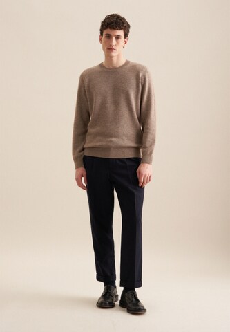 SEIDENSTICKER Pullover in Braun