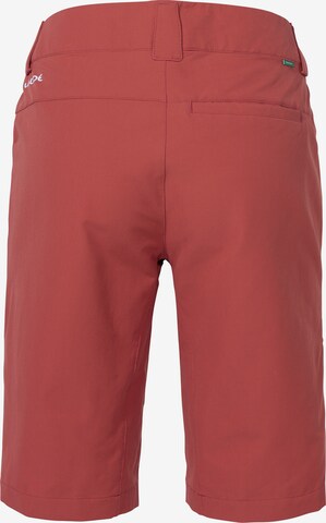 VAUDE Regular Outdoorhose 'Skarvan' in Rot