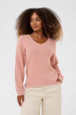 Cream Sweater 'CRDela' in Pink: front