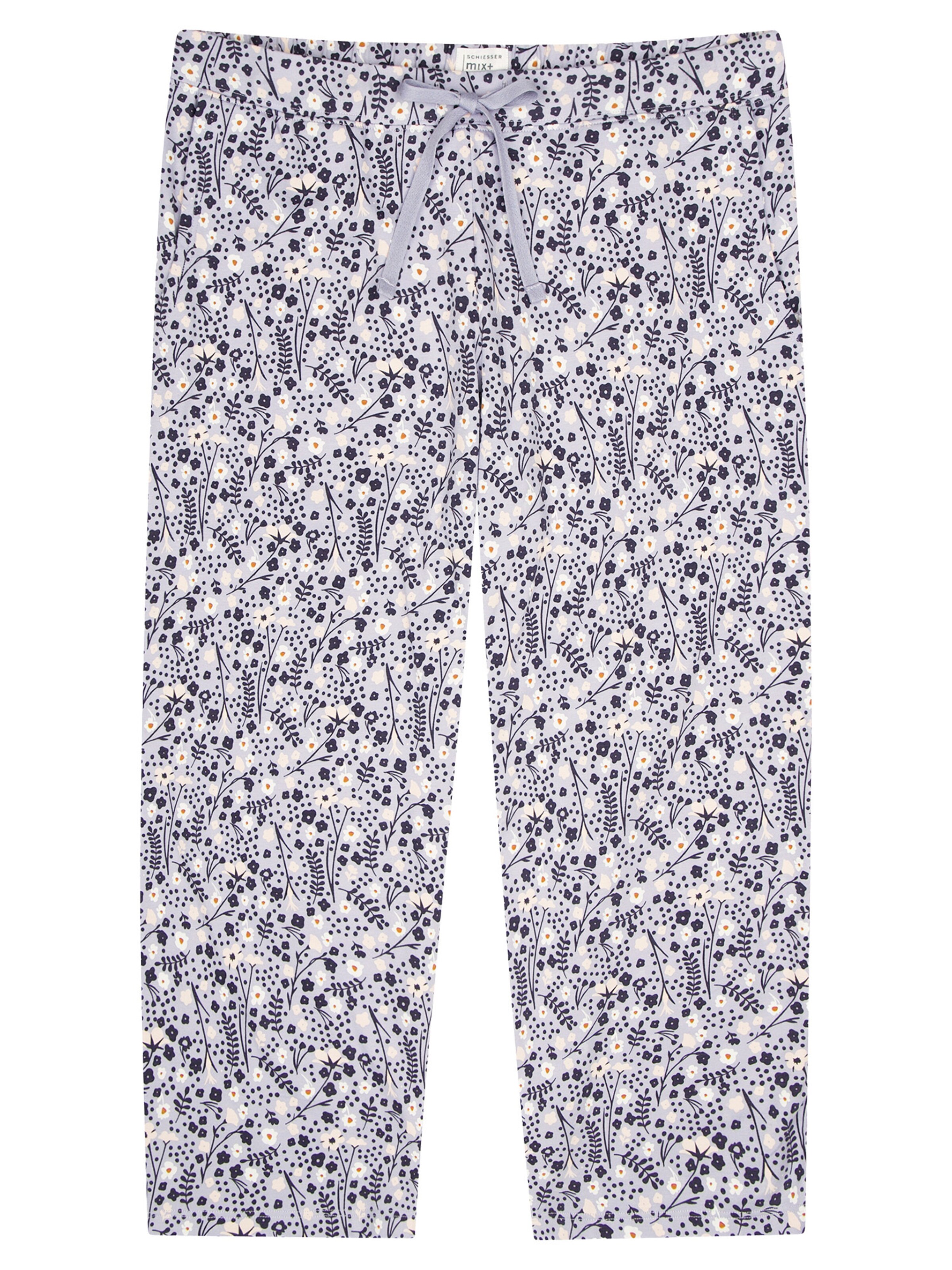 SCHIESSER Pyjamabroek ' Mix & Relax 3/4 ' in Gemengde kleuren: voorkant