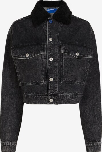 KARL LAGERFELD JEANS Veste mi-saison en gris denim, Vue avec produit