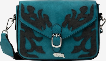 IZIA Crossbody bag in Blue: front