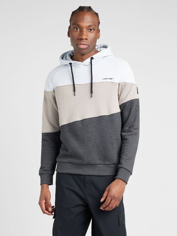 Sweat-shirt 'THRES' Ragwear en gris : devant