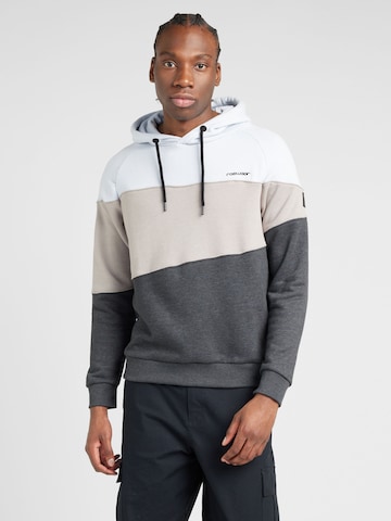Ragwear Sweatshirt 'THRES' in Grey: front
