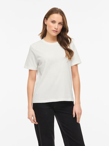 T-shirt 'VISYBILLA' VILA en blanc : devant