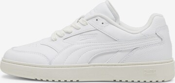PUMA Sneakers laag ' Doublecourt Club 48' in Wit: voorkant