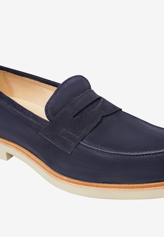 Henry Stevens Classic Flats ' Ben PL ' in Blue