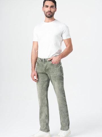 Regular Jean M.O.D MIRACLE OF DENIM en vert : devant