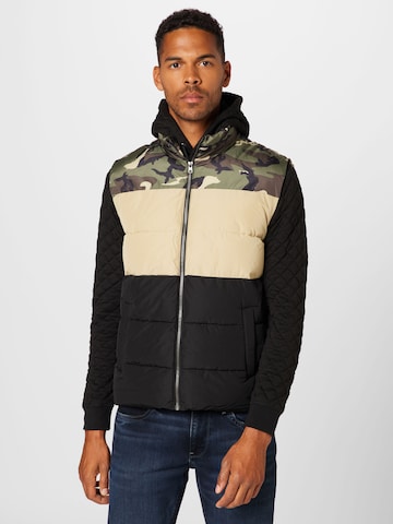 Only & Sons Vest 'Melvin' in Green: front