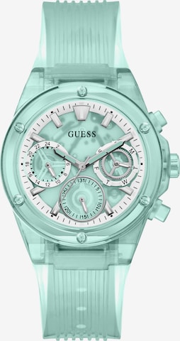 GUESS Analoog horloge ' ATHENA ' in Groen