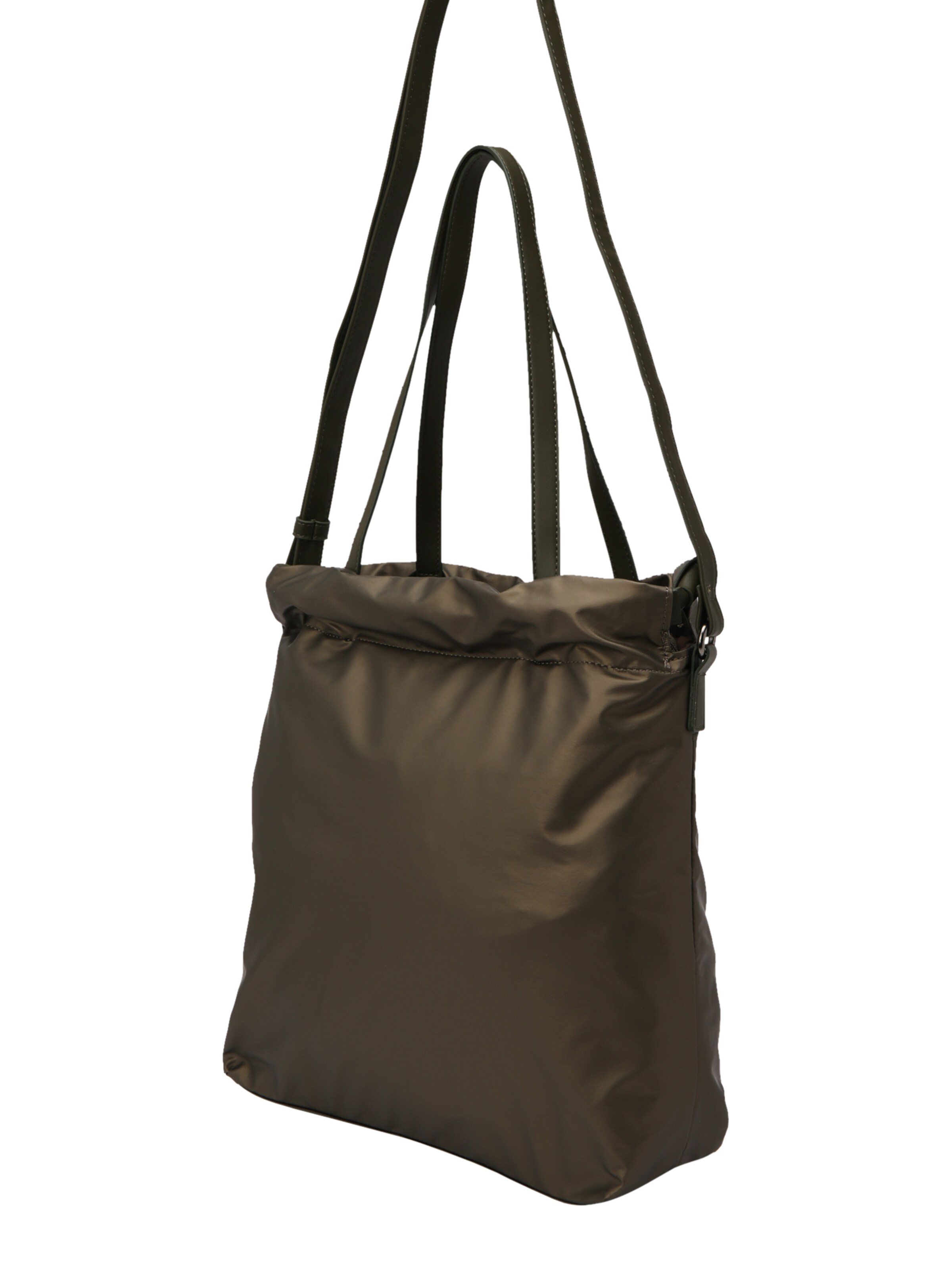 TOM TAILOR DENIM Shopper in Groen: voorkant