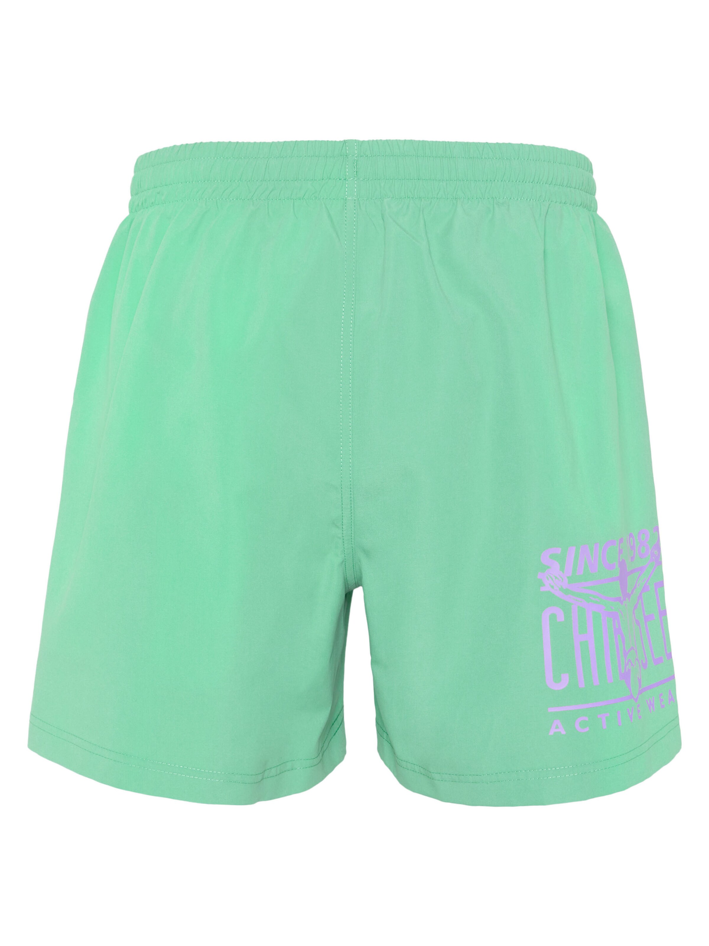 CHIEMSEE Athletic Swim Trunks in Green