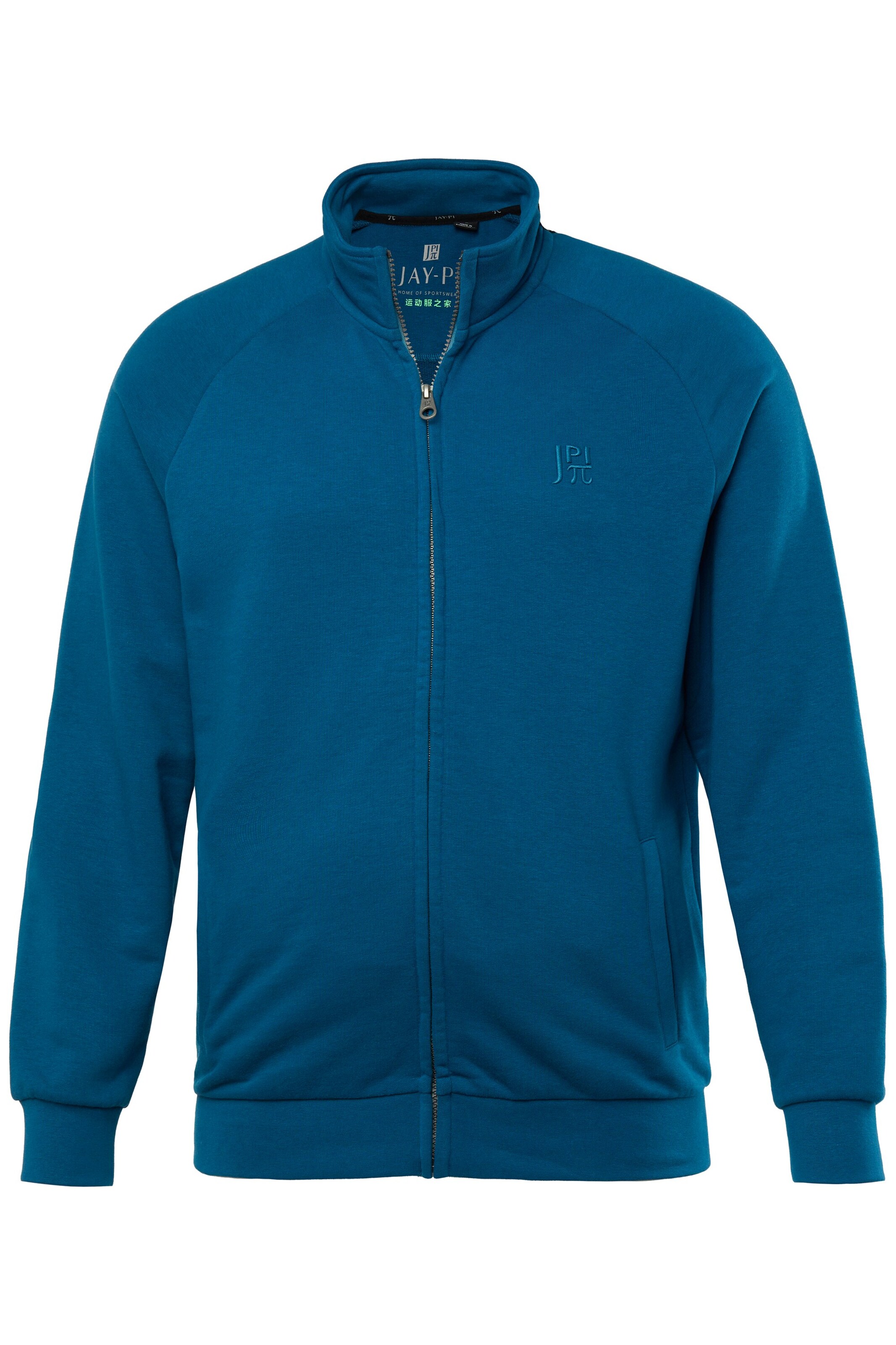 JAY-PI Sweatjacke in Blau: Vorderseite