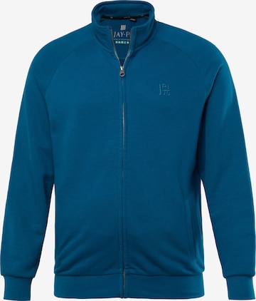 JAY-PI Sweat jacket in Blue: front