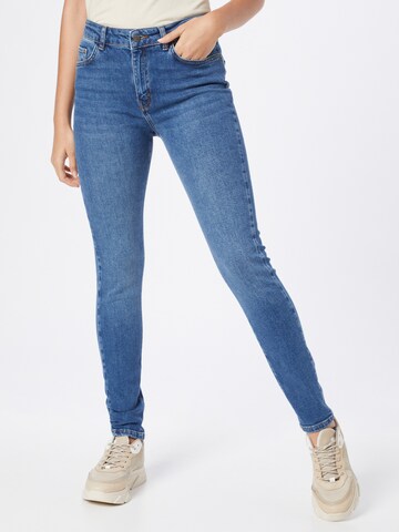 NU-IN Skinny Jeans in Blue: front