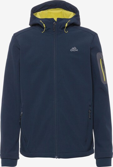 OCK Outdoorjacke in navy / gelb, Produktansicht