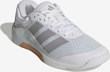 ADIDAS PERFORMANCE - Sapatilha de desporto 'DROPSET 4 POWER' em branco: frente