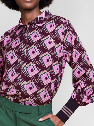 4funkyflavours Bluse 'Do It Do It Disco' in Pink