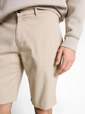 TOM TAILORregular Chino hlače - bež boja