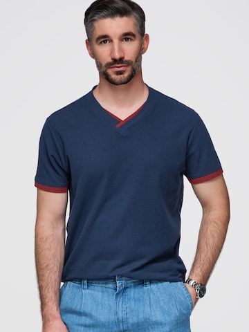 Ombre Shirt in Blauw