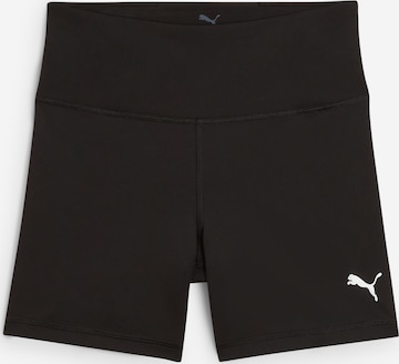 PUMA Skinny Sportbroek 'TAD Essential' in Zwart: voorkant