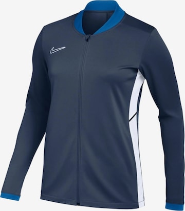 NIKE Sweatshirt 'Nike Dri-FIT Academy Knit Football Track Jacket' in Blue: front
