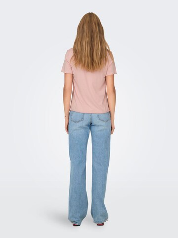Tricou 'ONLLUCY' de la ONLY pe roz