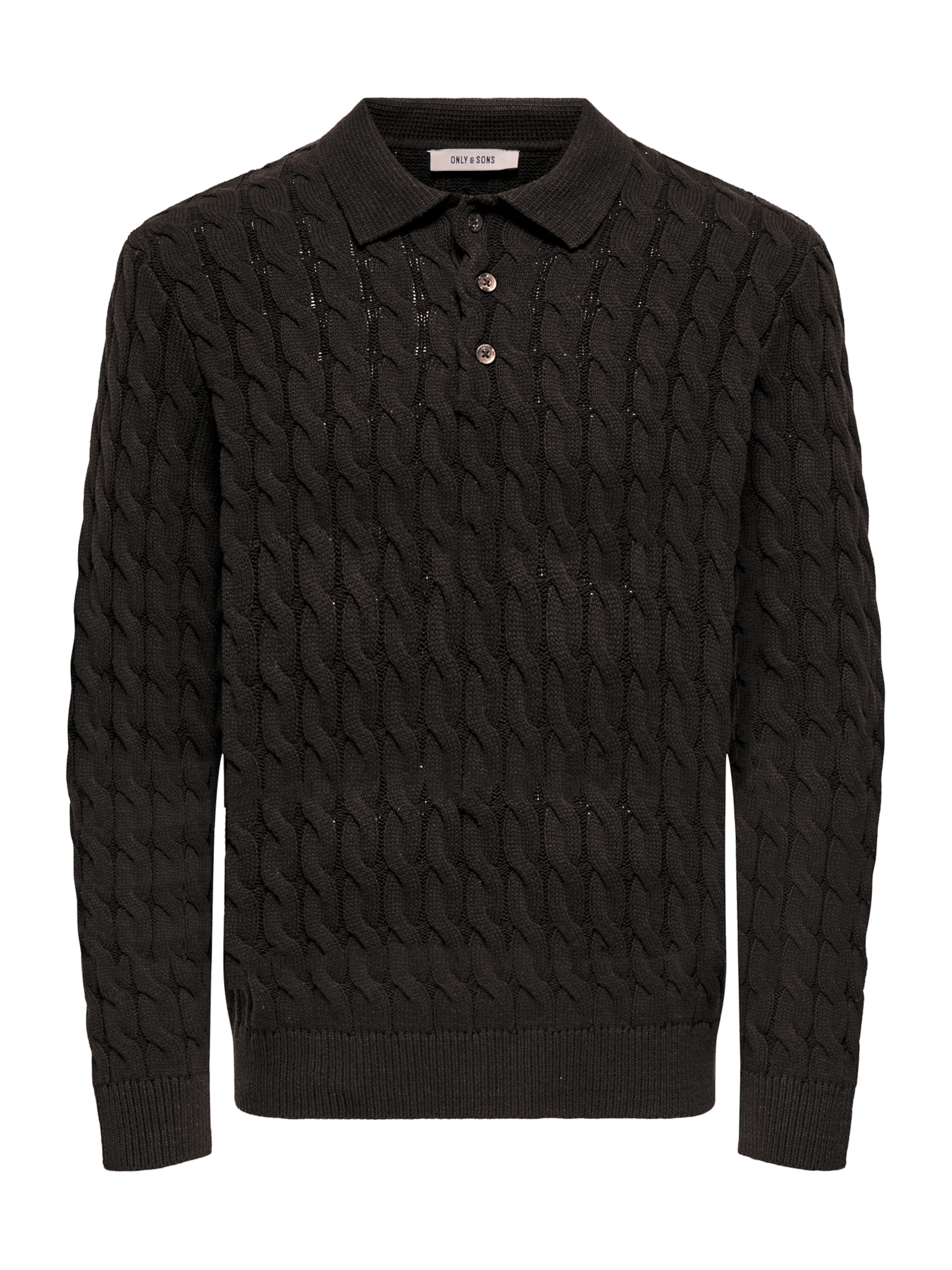 Pull-over 'KICKER' Only & Sons en marron : devant