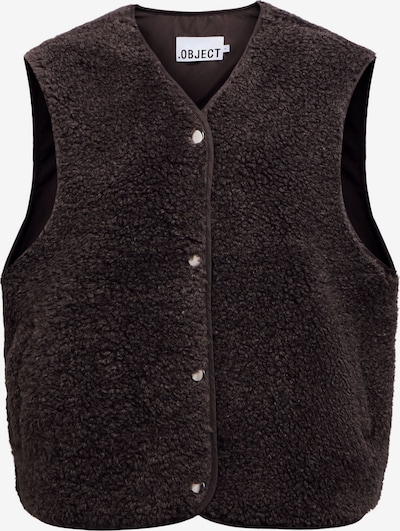 OBJECT Vest 'Ella' i S-M i mørkebrun, Produktvisning