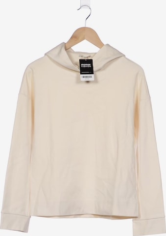 COS Sweatshirt & Zip-Up Hoodie in XS in White: front