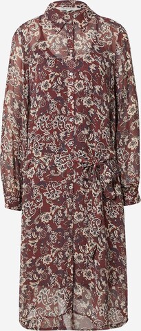 Robe-chemise 'Linea' Part Two en marron : devant