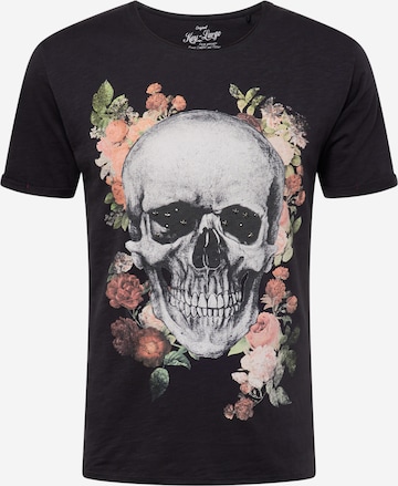 T-Shirt 'TERMINAL' Key Largo en noir : devant