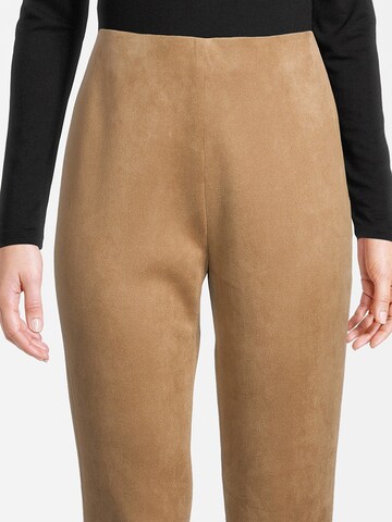 Orsay Slim fit Pants 'Jacky' in Brown