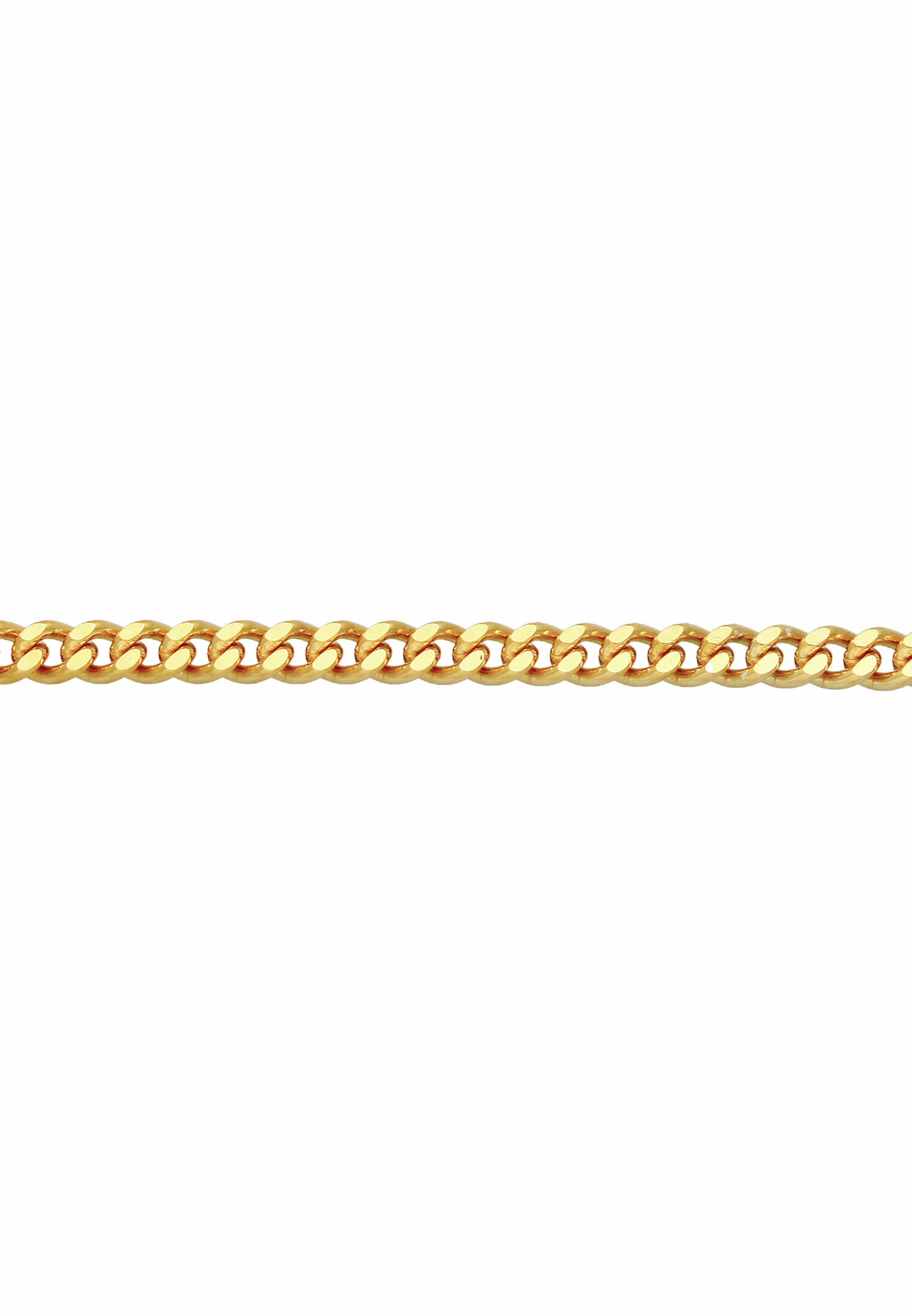 ELLI PREMIUM Halskette Basic Kette, Choker in Gold