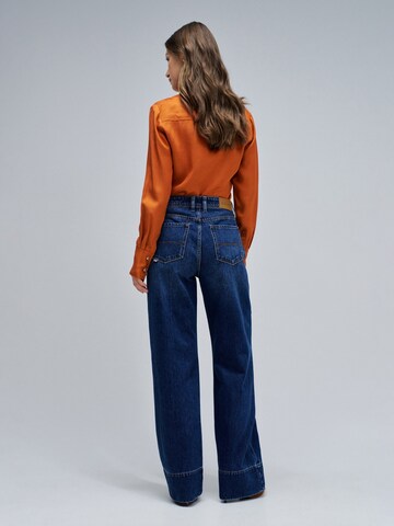 Salsa Jeans Wide leg Jeans in Blauw