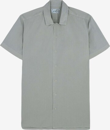 Scalpers Comfort fit Button Up Shirt in Green: front