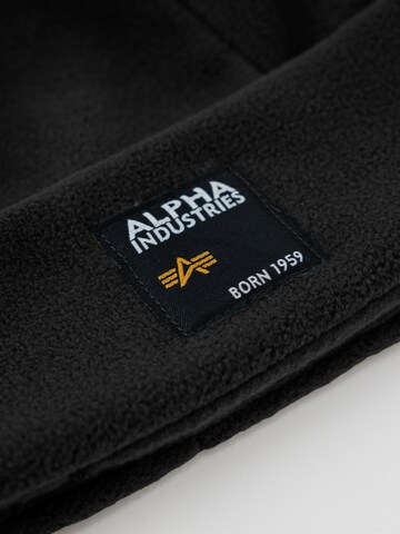 Bonnet ALPHA INDUSTRIES en noir