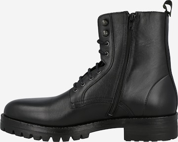 The Original 1936 Copenhagen Lace-Up Boots 'The Griffin' in Black