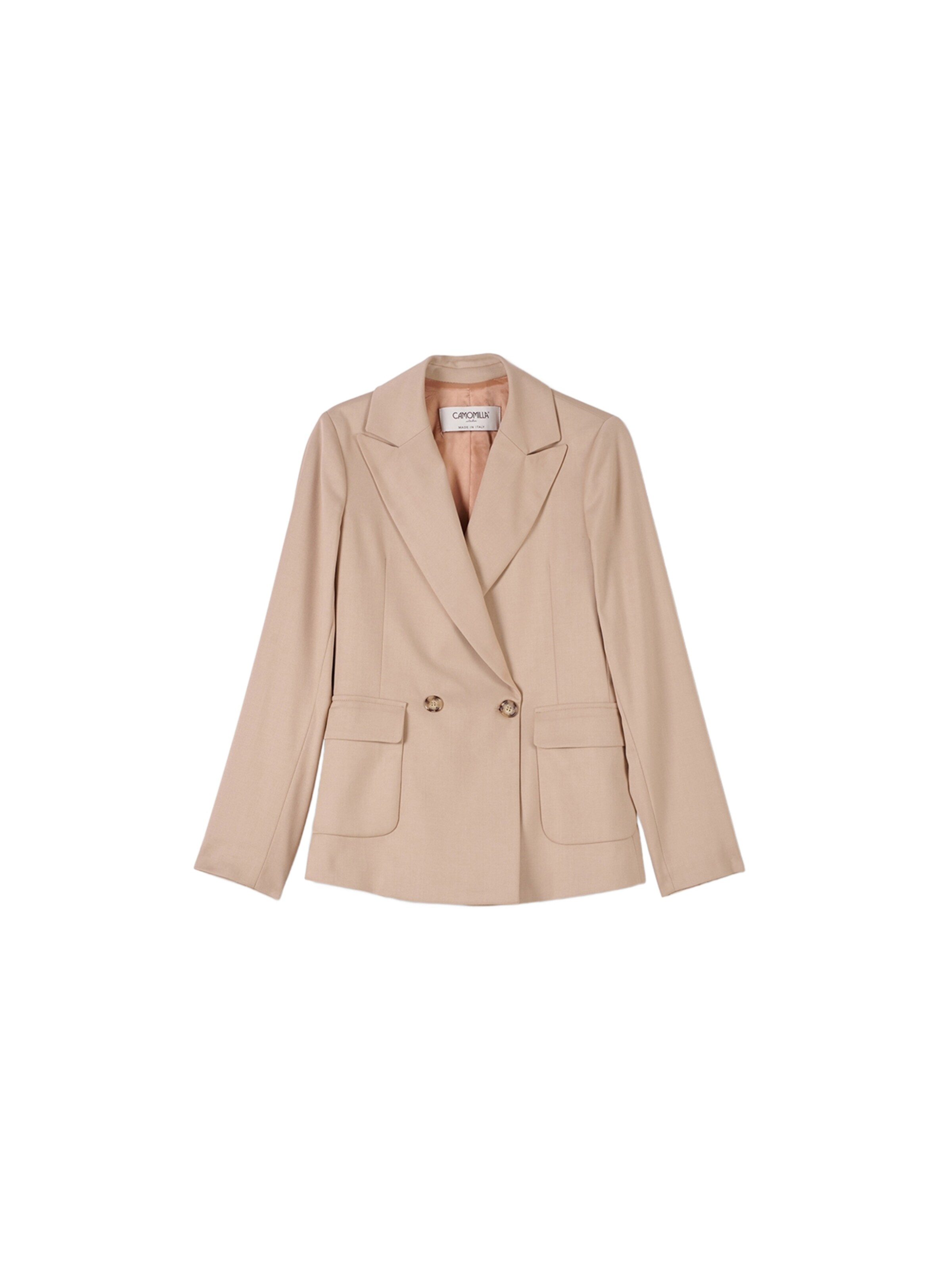 Giacca di mezza stagione 'GWYNETHA' di Camomilla Italia in beige: frontale