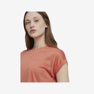 TOM TAILOR DENIM T-Shirt in Orange