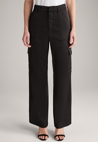 JOOP! Regular Cargo Pants in Black: front