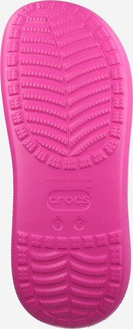 Crocs Puukengät & Crocks-jalkineet 'Classic Crush' värissä vaaleanpunainen