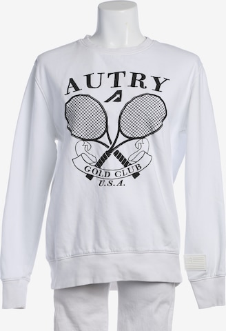 Autry Sweatshirt / Sweatjacke XS in Weiß: Vorderseite