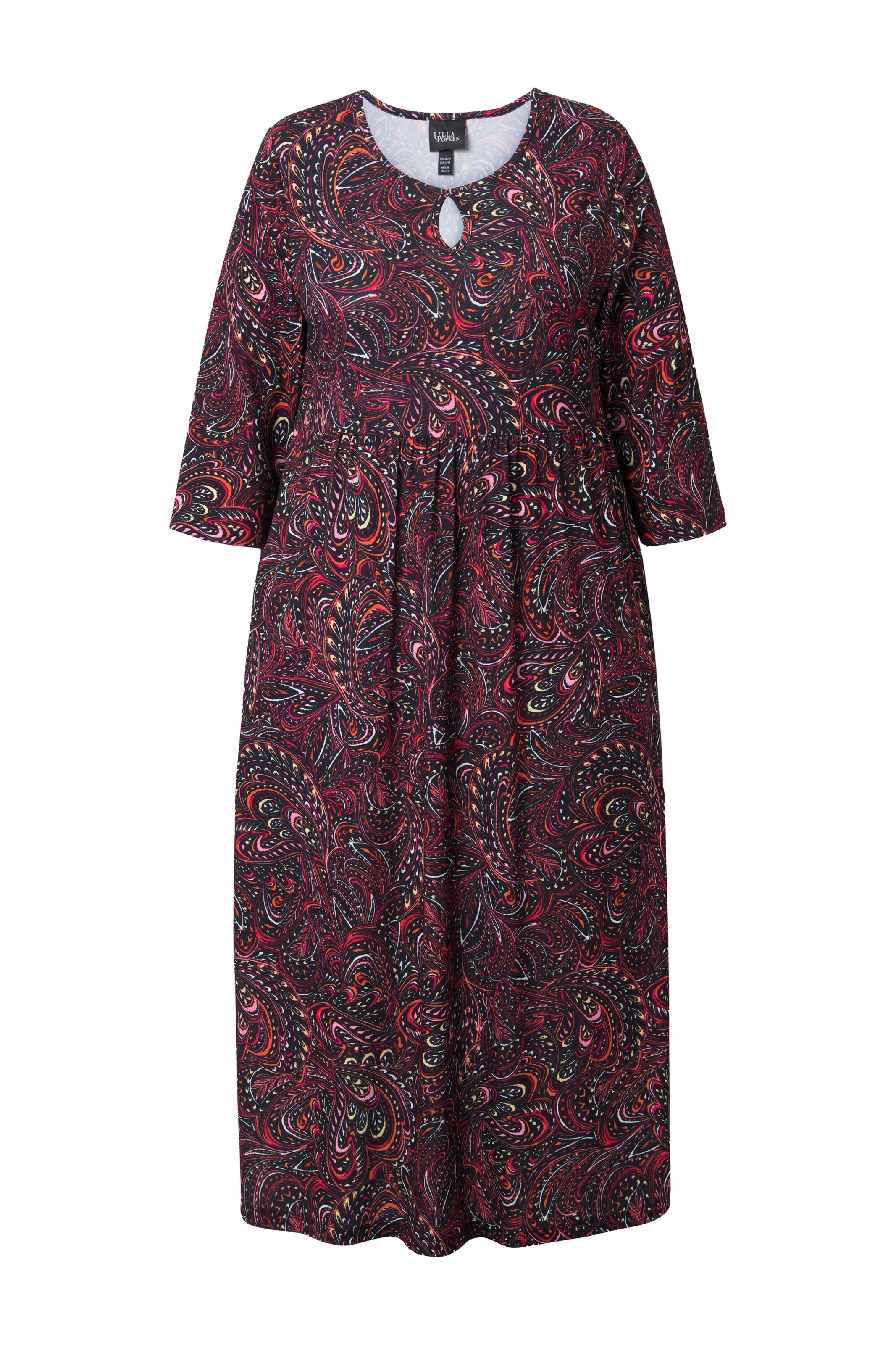 Ulla Popken Jurk in Gemengde kleuren: voorkant