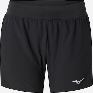 MIZUNO Loosefit Παντελόνι φόρμας 'Alpha' σε μαύρο: μπροστά