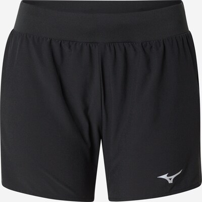 MIZUNO Workout Pants 'Alpha' in Black / Silver, Item view