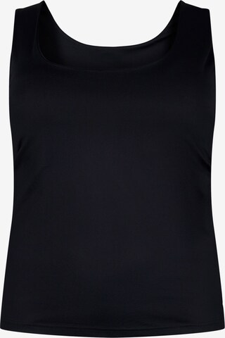 Zizzi Top 'ODY' in Black: front