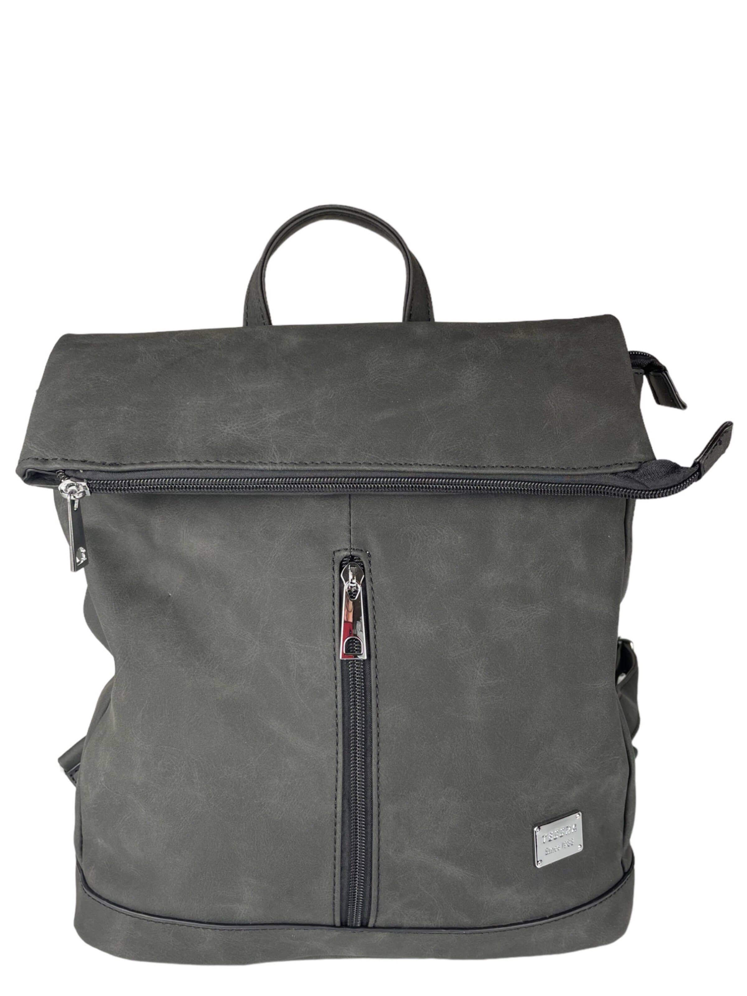 Kumixi Rugzak '2in1 Rucksacktasche' in Zwart: voorkant