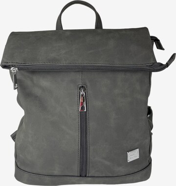 Kumixi Rugzak '2in1 Rucksacktasche' in Zwart: voorkant