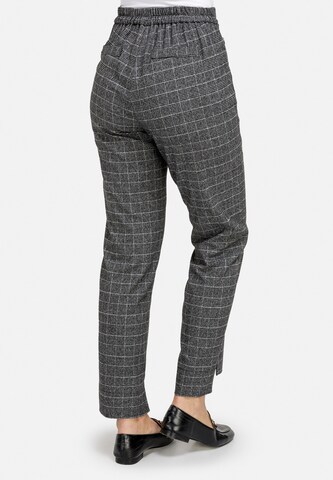 HELMIDGE Slimfit Stoffhose in Grau